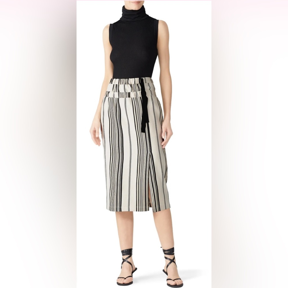 Zero + Maria Cornejo striped skirt size 2